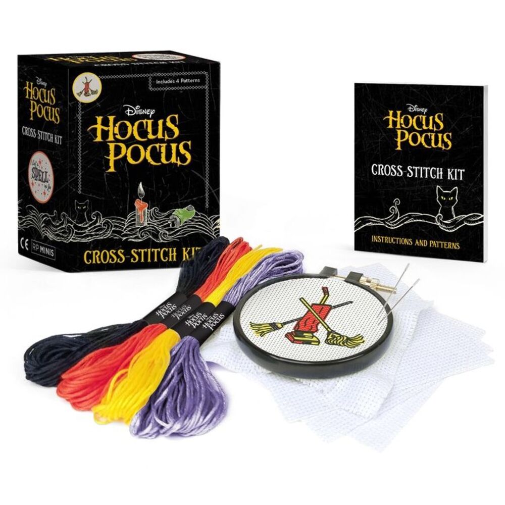 Hocus Pocus Cross-Stitch Kit -- Running Press
